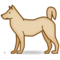 Dog emoji on Emojidex